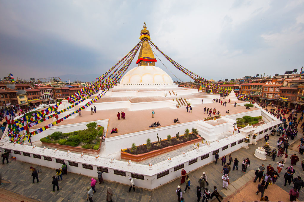 Boudhanath Stupa - UNESCO World Heritage Site