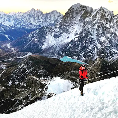 why should you climb Lobuche Peak