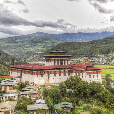 Rinpung Dzong, sometimes referred to as Paro Dzong