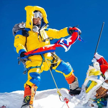 Six youths from the same village summited Mount Everest